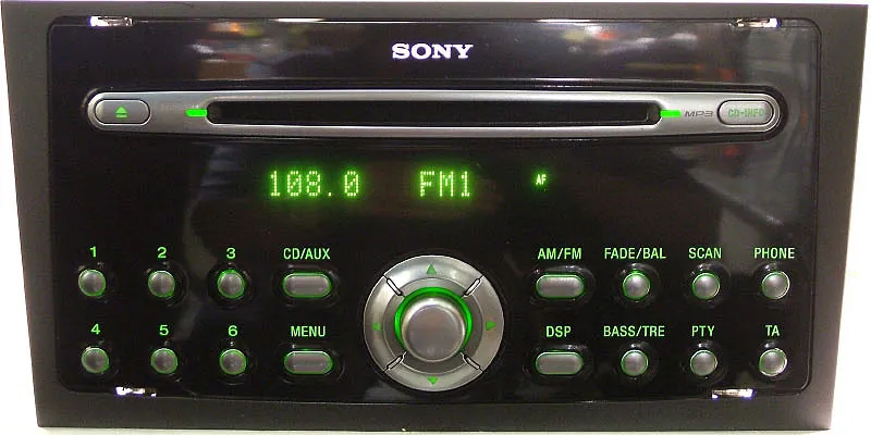 Ford galaxy 2006 магнитола 2 din