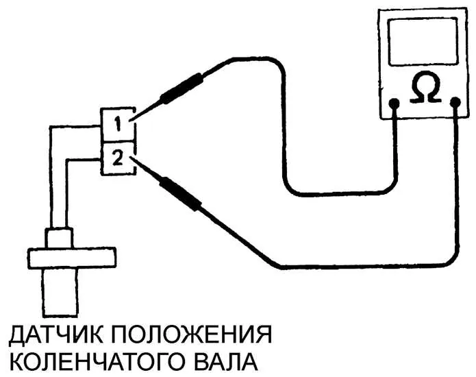 Проверка датчика коленвала мерседес