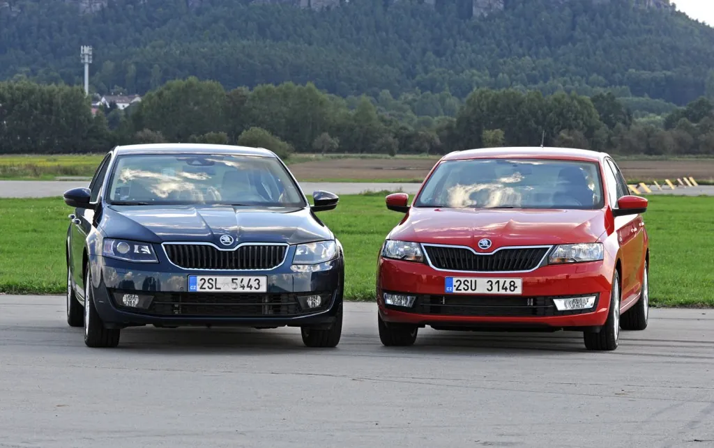 Skoda rapid и skoda octavia отличия